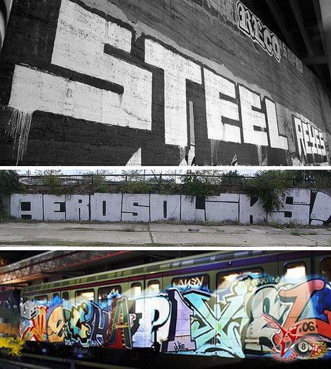 Реферат: Виды и стили граффити