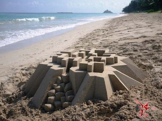 Удивительные замки из песка на Гавайях