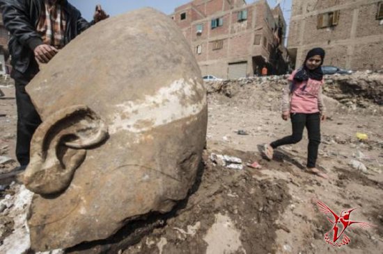 Огромную 3000-летнюю статую Рамсеса II нашли археологи в трущобах столицы Египта