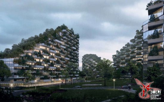 Китайцы строят первый в истории современный «лесной город»