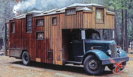 Первобытная эстетика домов-грузовиков