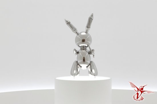 Скульптура Джеффа Кунса «Кролик», проданная за 91 миллион долларов