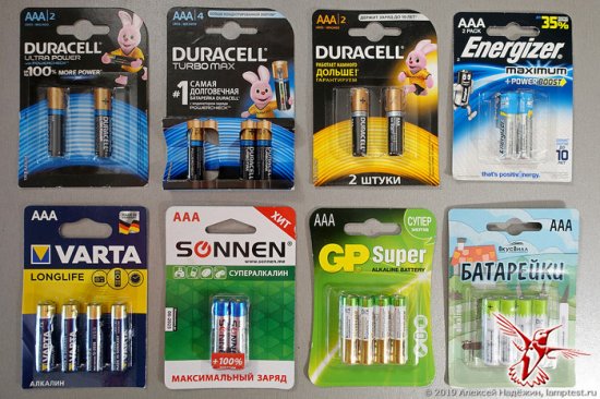 Дешевые и дорогие батарейки ААА