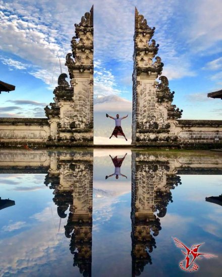 Фейковые фото привлекают к этой достопримечательности на Бали сотни туристов